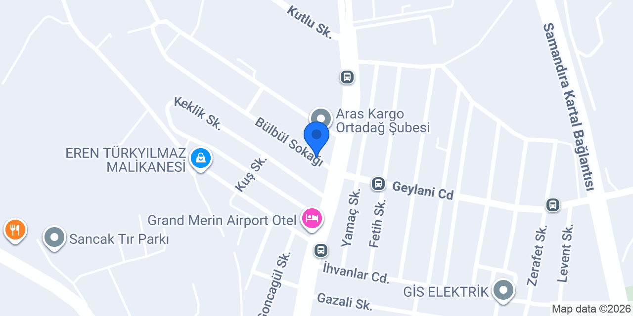 GNSES Endüstriyel Akustik konumu