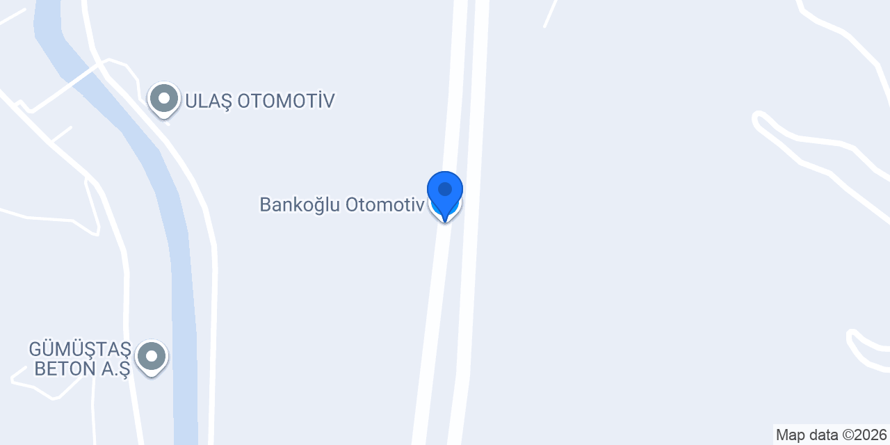 Bankoğlu Otomotiv konumu