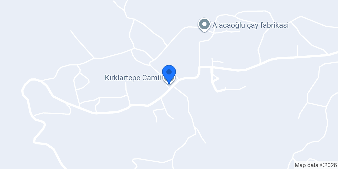 Kırklartepe Camii konumu