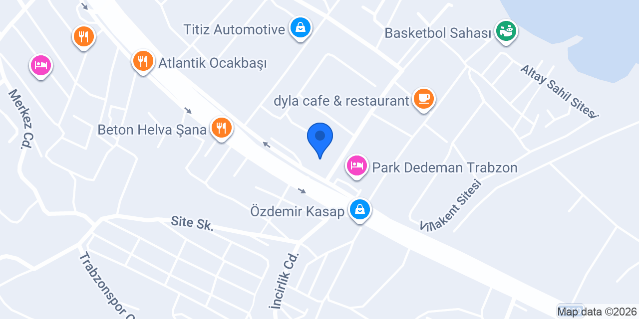 شركة سكاي طرابزون السياحية konumu
