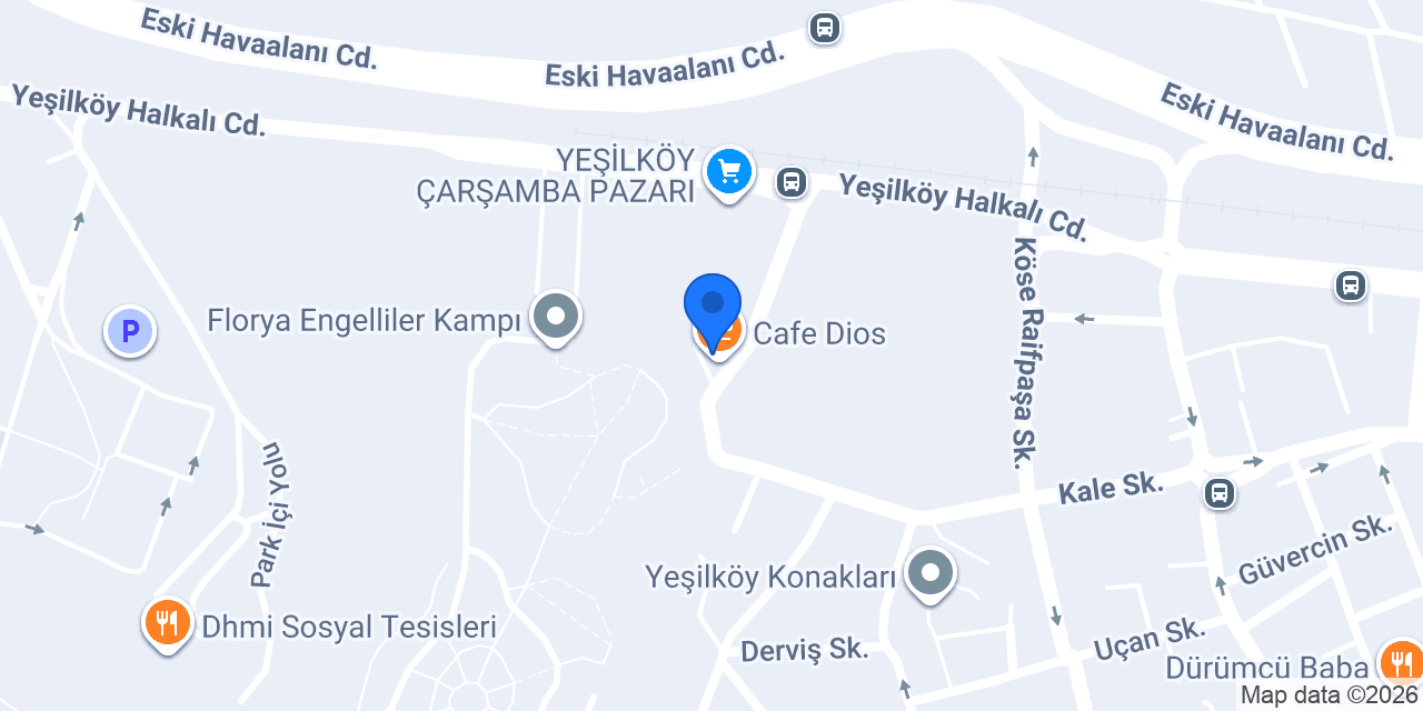 Cafe Dios konumu