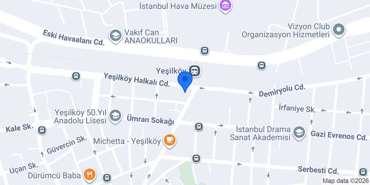 Sabuncakis Yeşilköy konumu