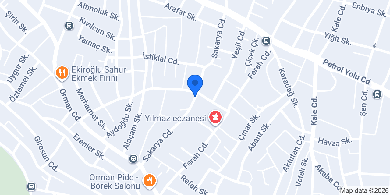Aydın Bakkal konumu