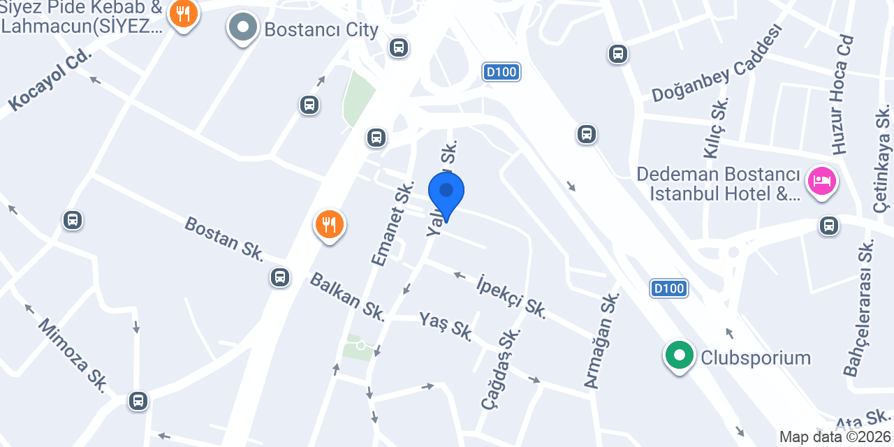 Bostancı Açık Tekel konumu