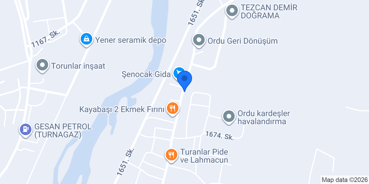 Şura Ev Pastaları konumu