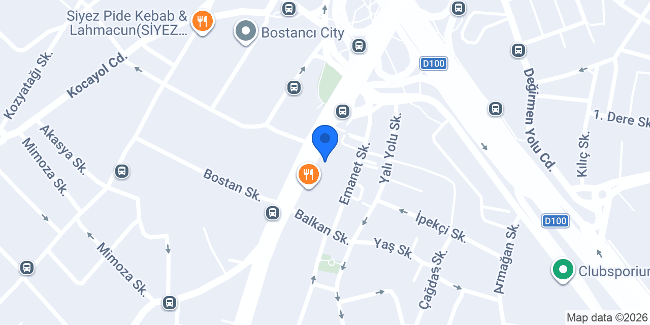 GP Kompozit MSF Bostancı konumu