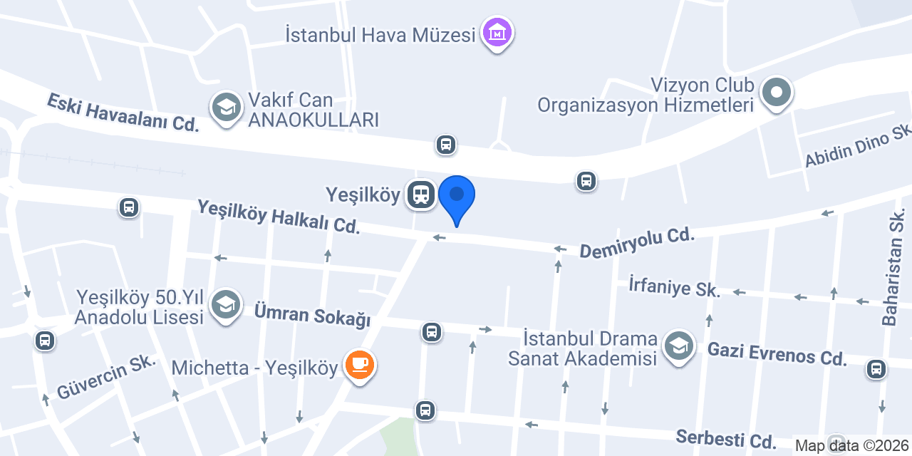 Yeşilköy Flora Çiçekçilik konumu