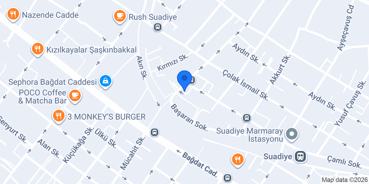 Cadde Terzi konumu