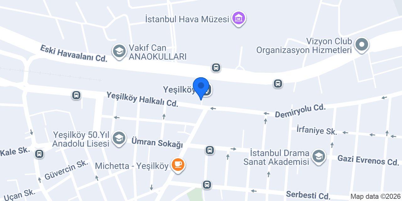 What The Coffee Yeşilköy konumu