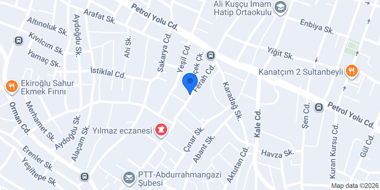 BRN İNŞAAT EMLAK OTOMOTİV konumu