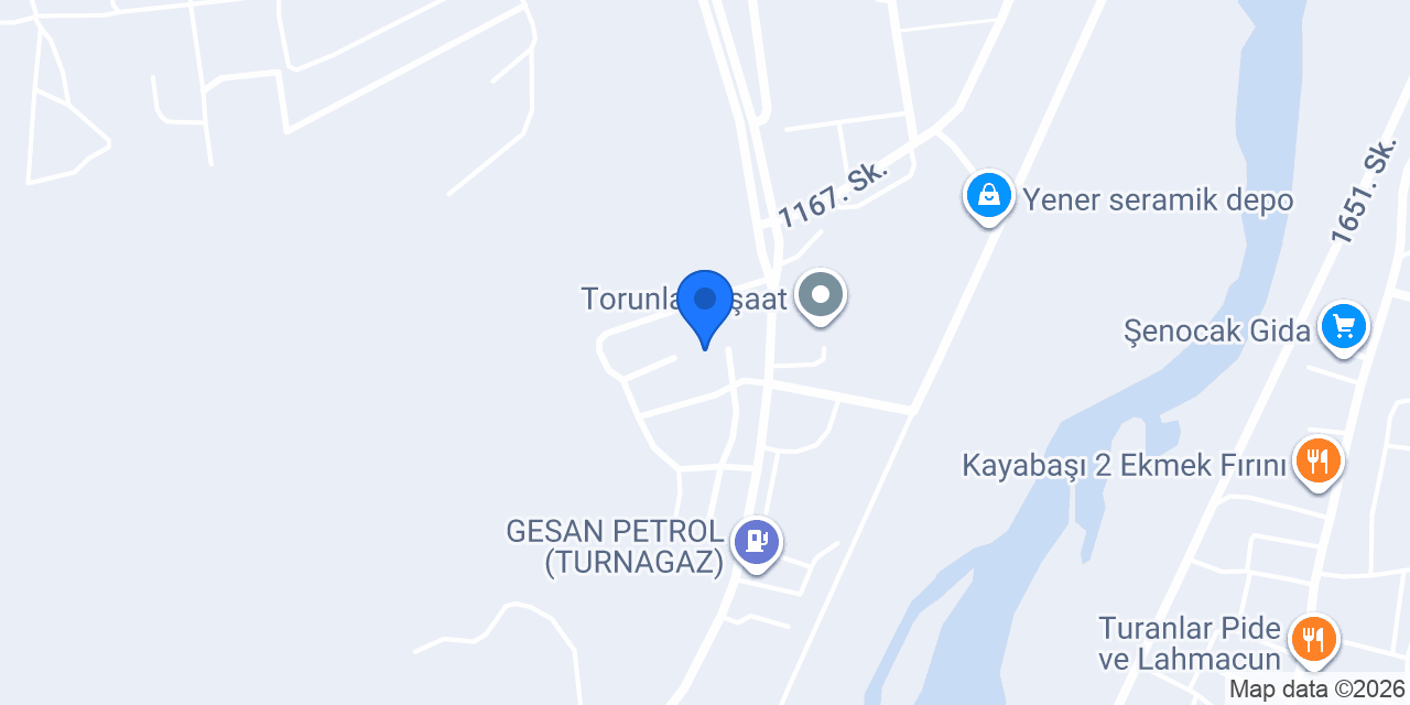 Orbetaş Beton konumu