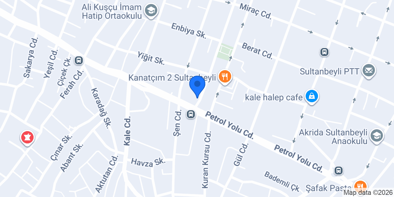 Mir Yapı Malzemeleri konumu