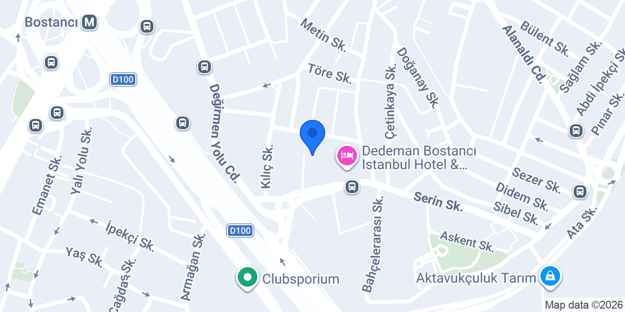 Park Dedeman Bostancı Hotel konumu