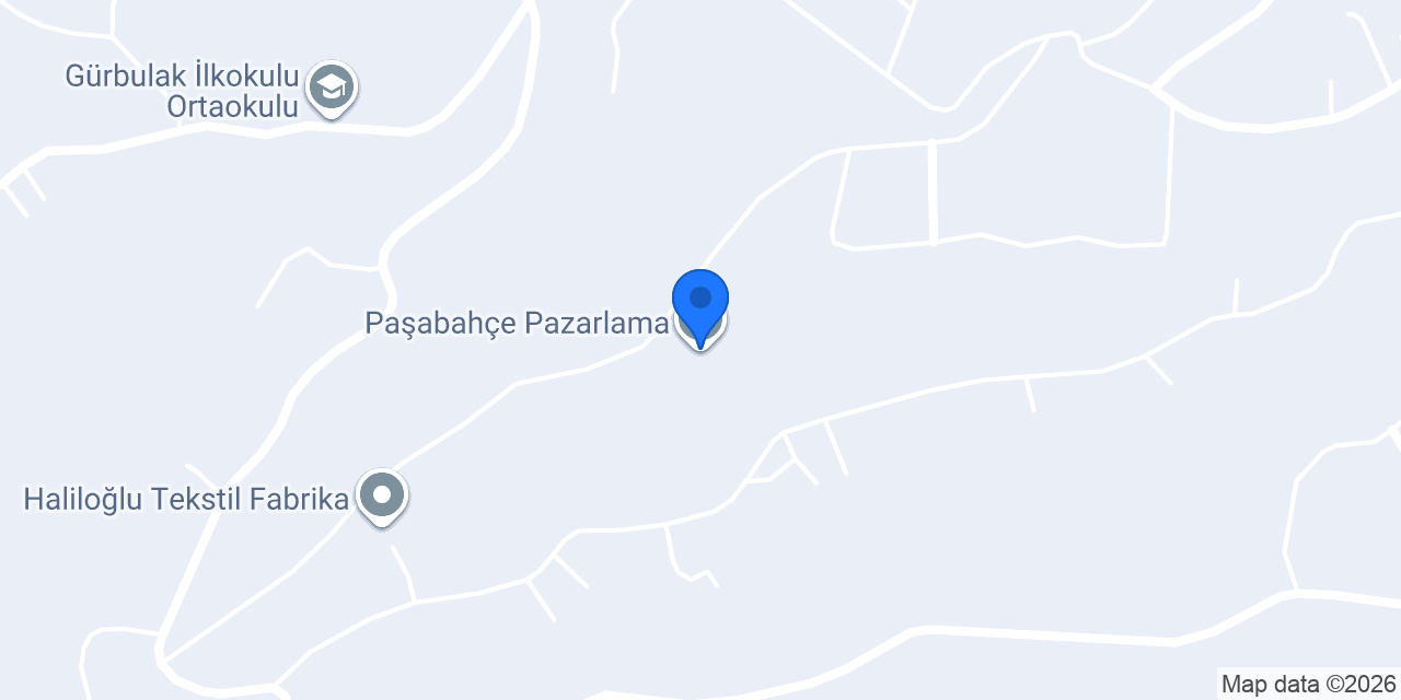 Paşabahçe Pazarlama konumu