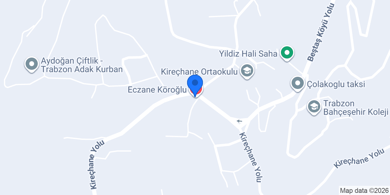 Eczane Köroğlu konumu