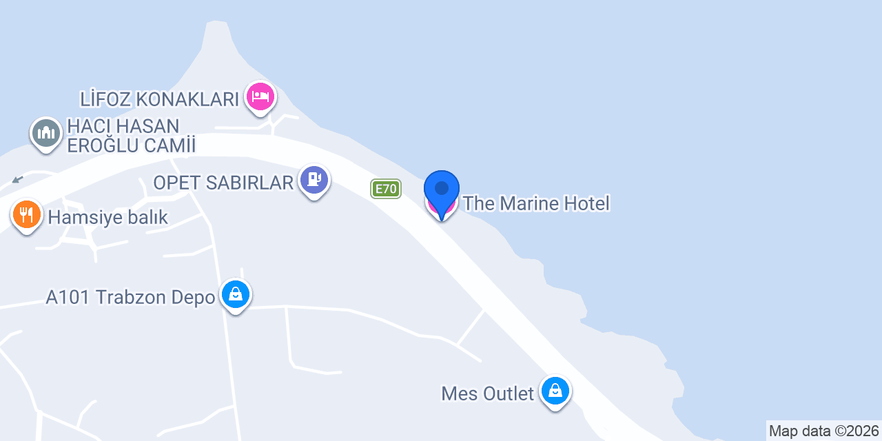 The Marine Hotel konumu
