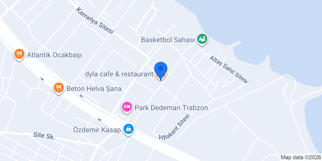 dyla cafe & restaurant konumu