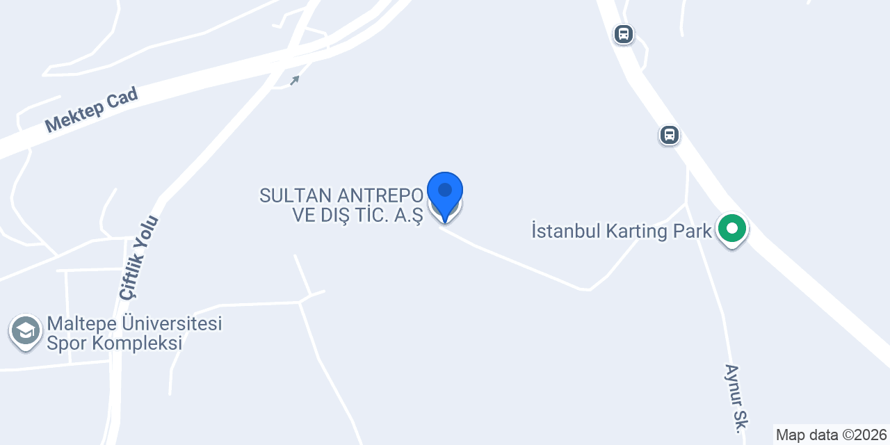 SULTAN ANTREPO VE DIŞ TİC. A.Ş. konumu