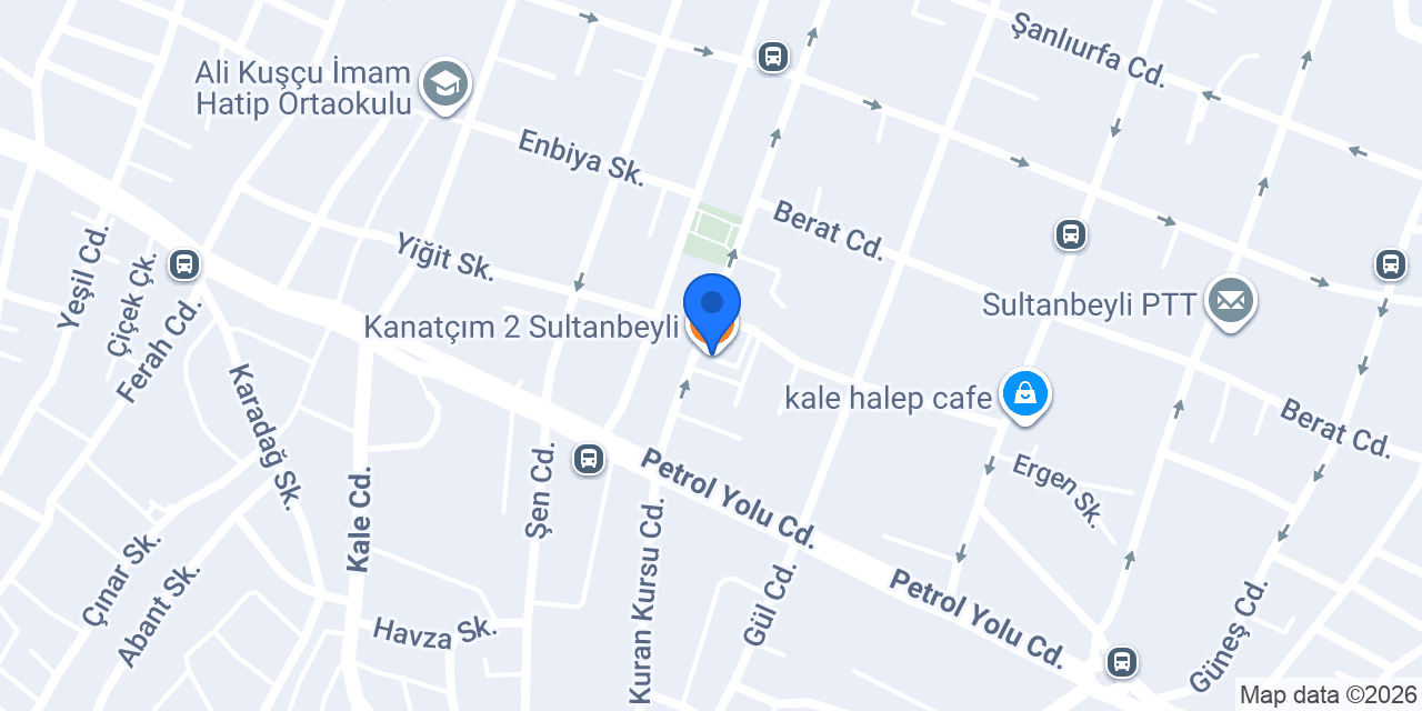 Kanatçım 2 Sultanbeyli konumu