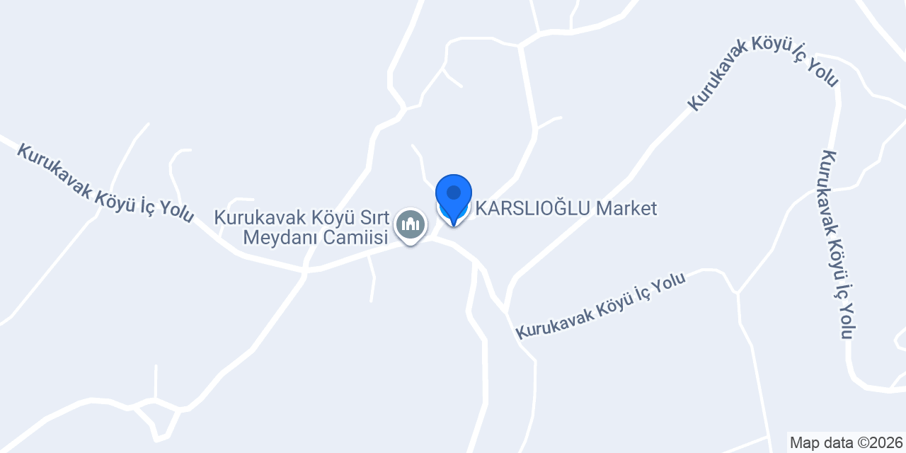 KARSLIOĞLU Market konumu