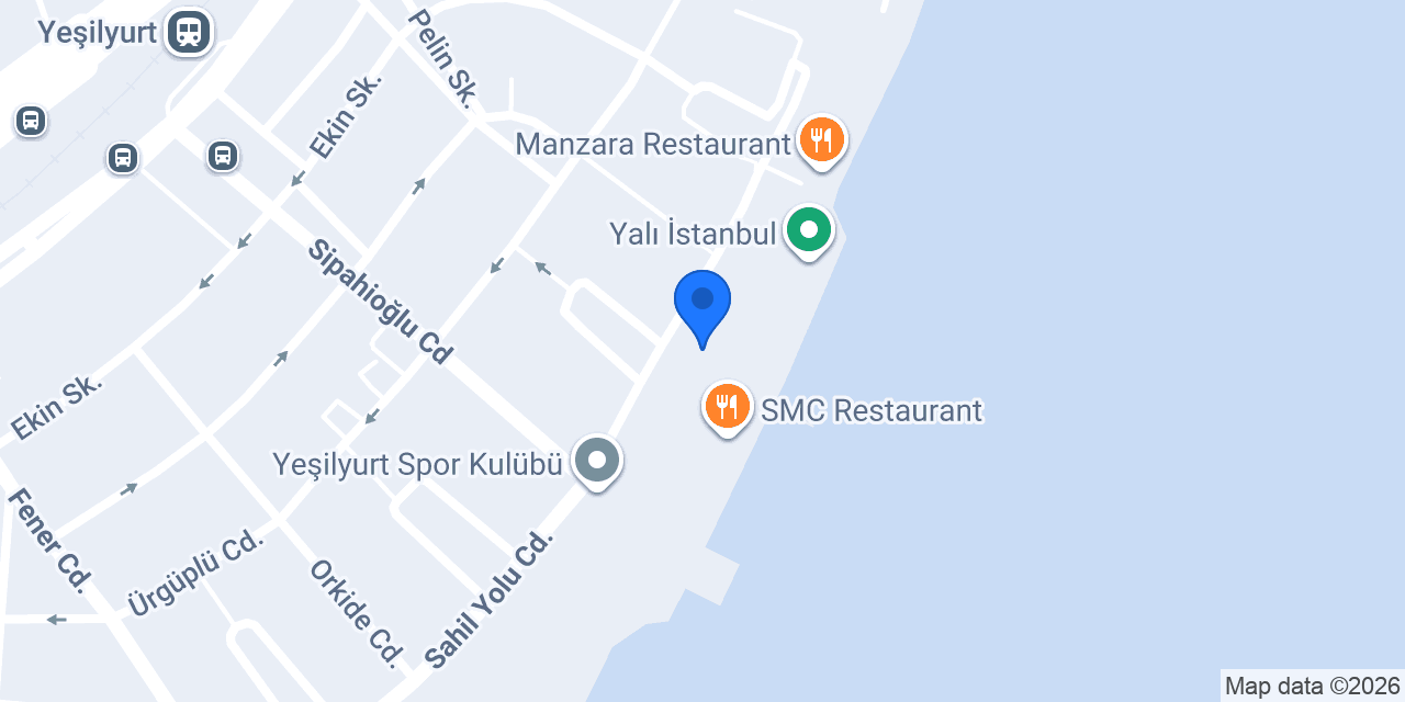 Yelken Restaurant konumu