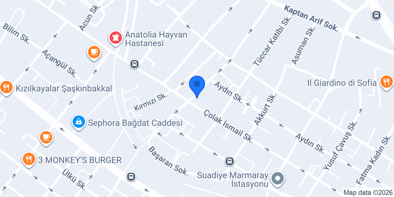 Panayır Waffle Suadiye - Kadıköy Waffle konumu