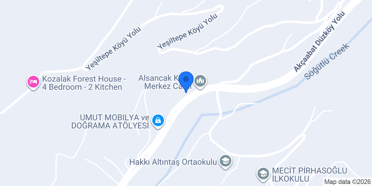 ALSANCAK KIRAHATHANE konumu
