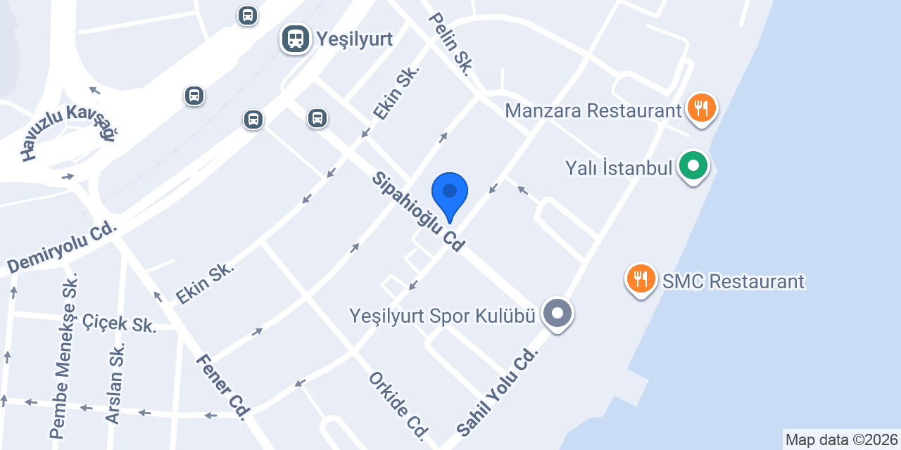 Balkon Cafe & Restaurant Yeşilyurt konumu