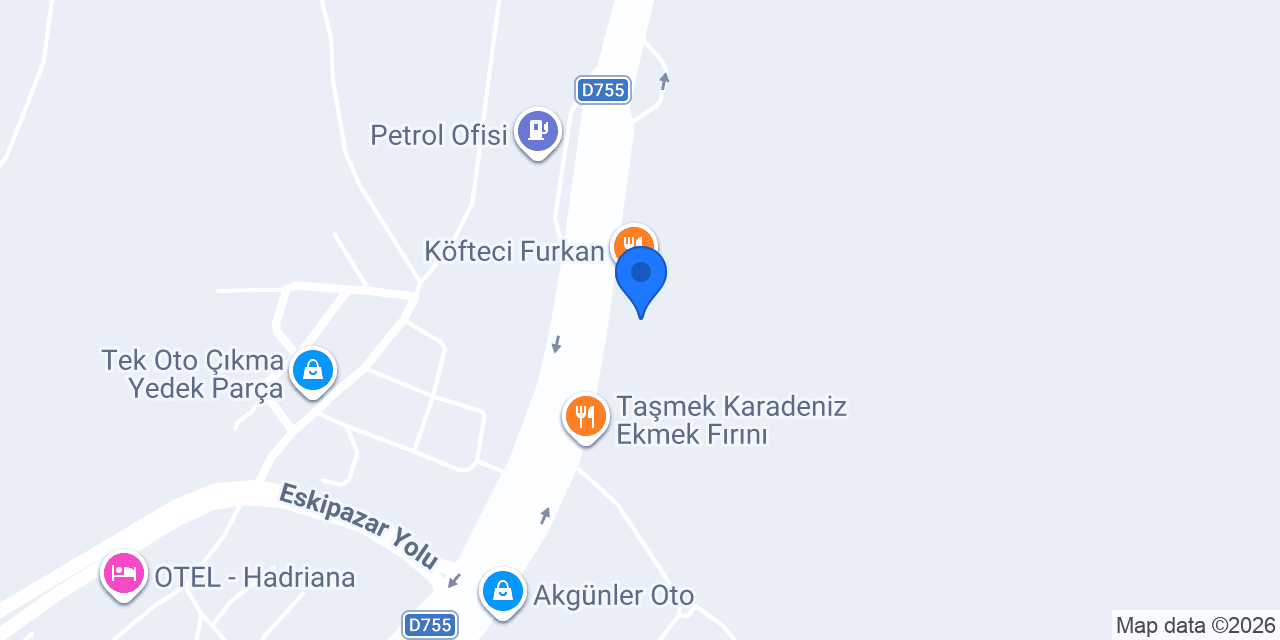 Cıhan Oto konumu