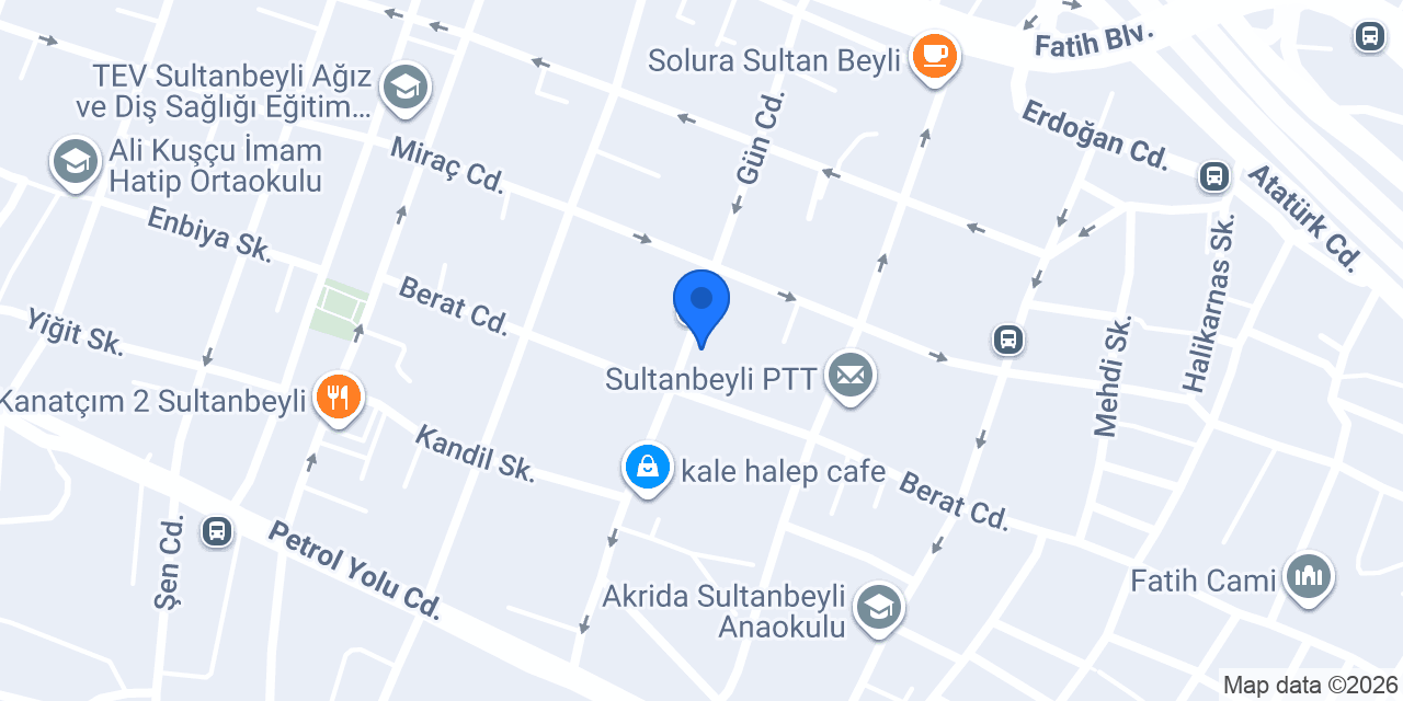 Başaklar Yapı Malzemeleri konumu