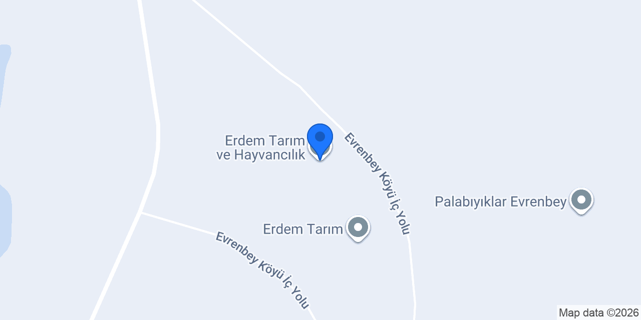 Erdem Tarım ve Hayvancılık konumu
