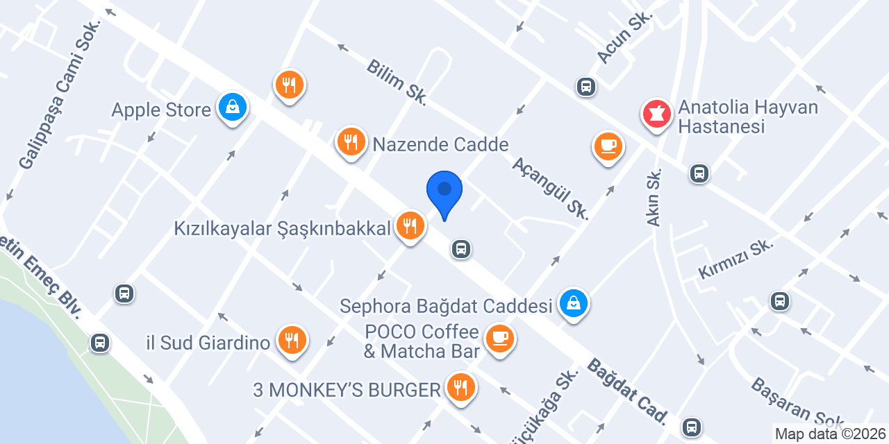 MER''S Bağdat Caddesi konumu