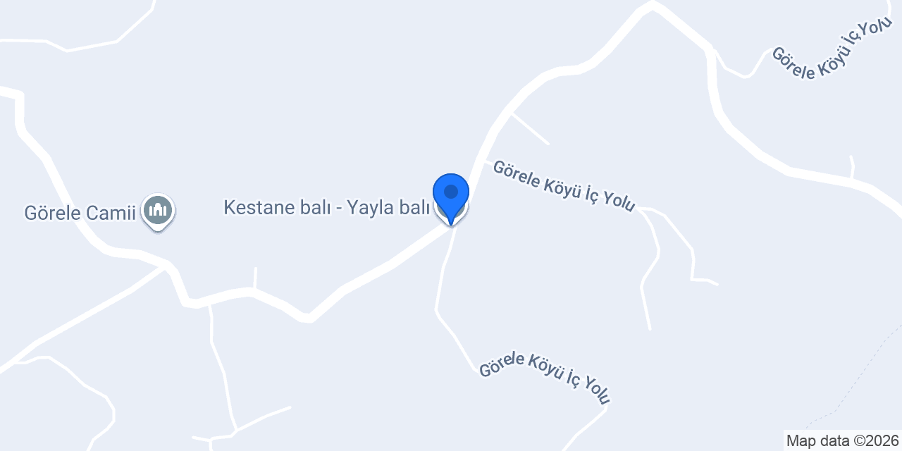 Kestane balı - Yayla balı konumu