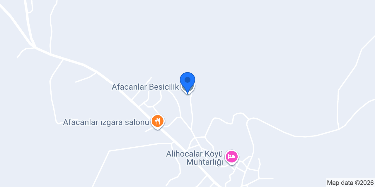 Afacanlar Besicilik konumu
