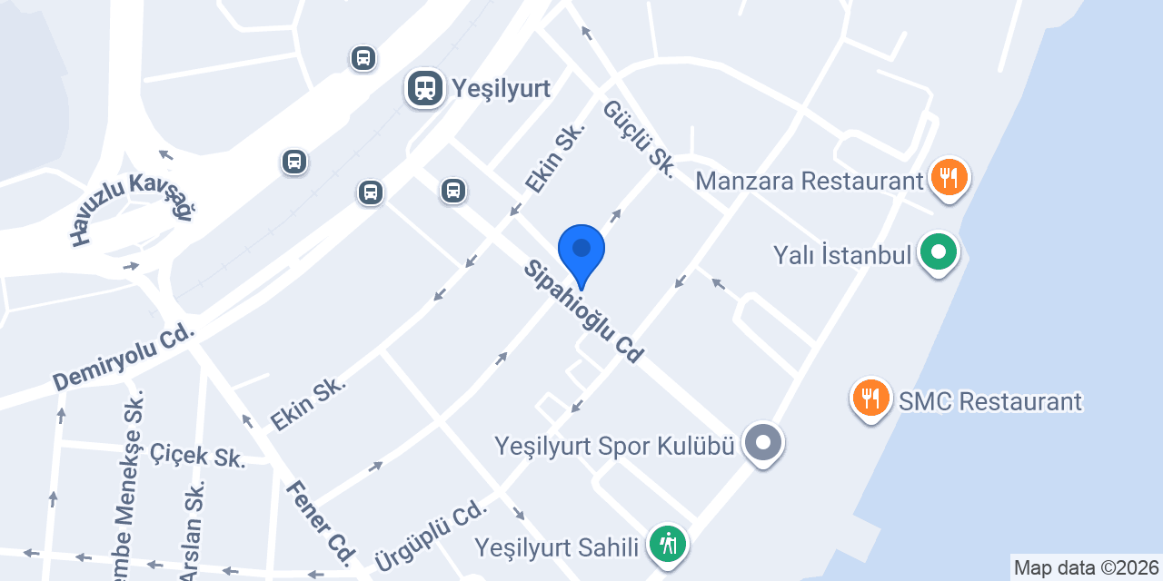 Odeabank - Yeşilyurt Şubesi konumu