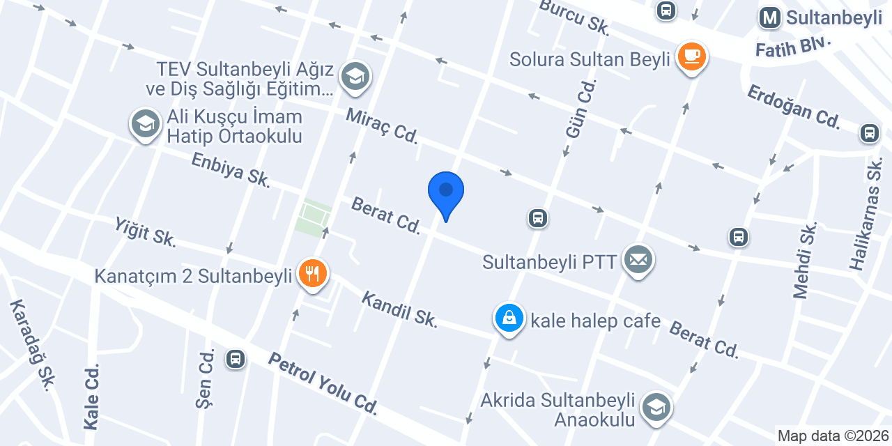 Guraba Örtü & perde evi konumu