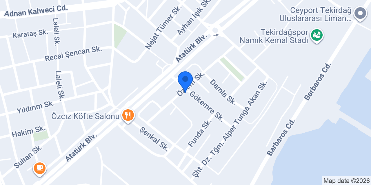 SAHİL UNLU MAMÜLLER konumu