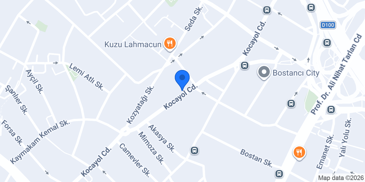 Dağlar Tesisat konumu