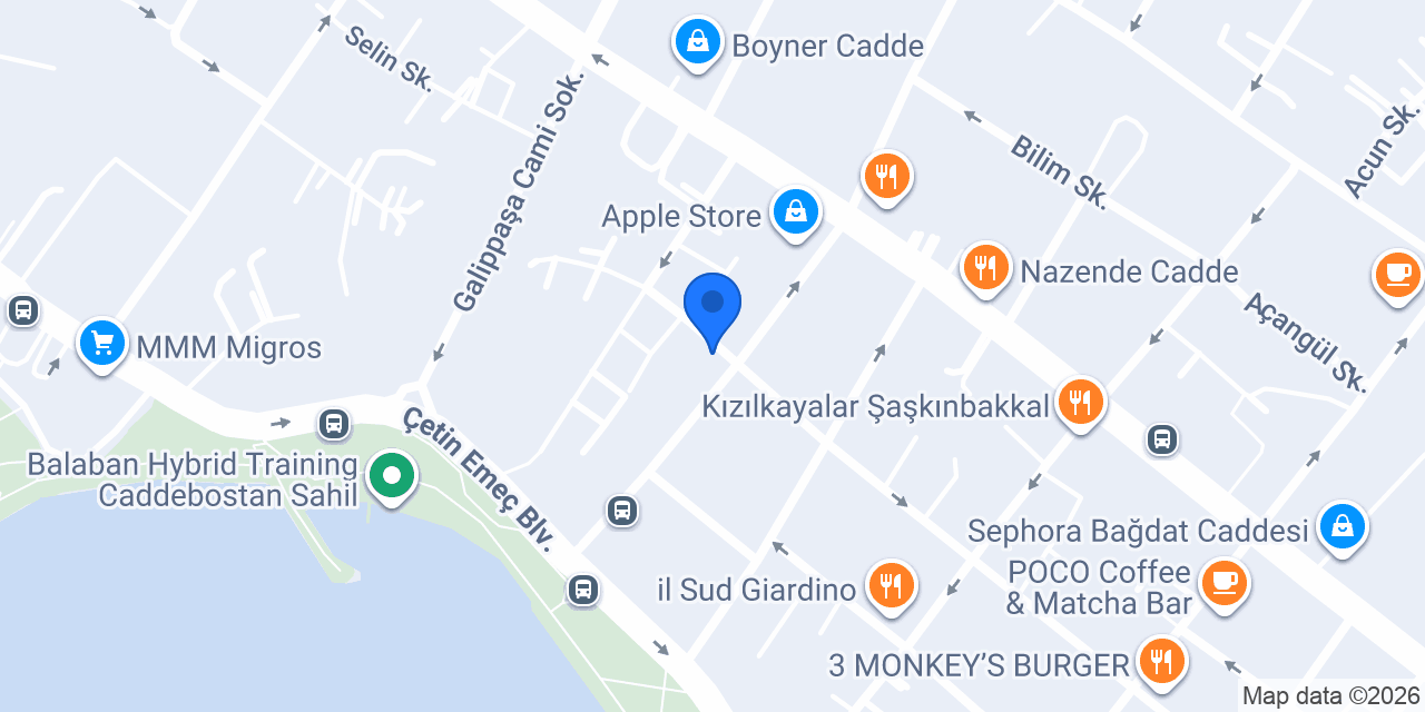 orōro Japanese Eatery | Erenköy konumu