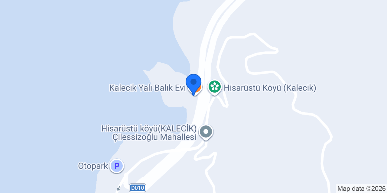 Kalecik Yalı Balık Evi konumu