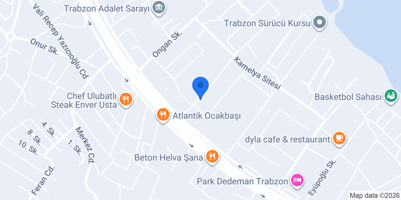 Güven Krom Metal konumu
