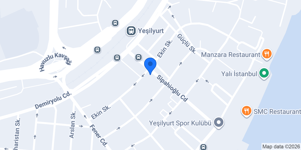 Akbank - Yeşilyurt Şubesi konumu
