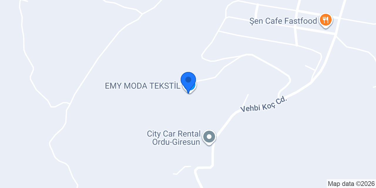 Baykar Tekstil ORDU konumu
