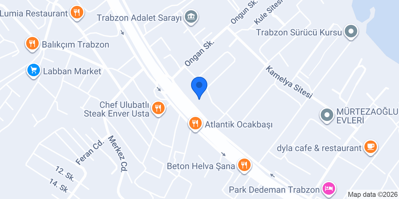 Çapkınoğlu Mobilya konumu
