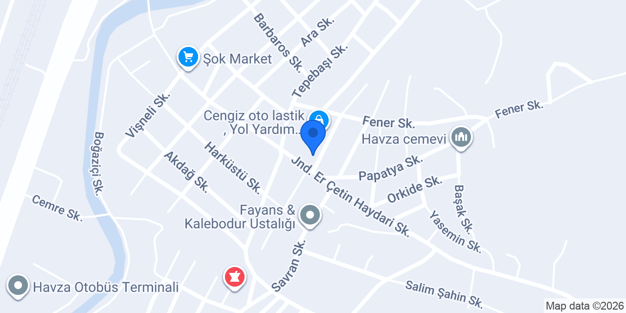 Karşıyaka İlkokulu konumu