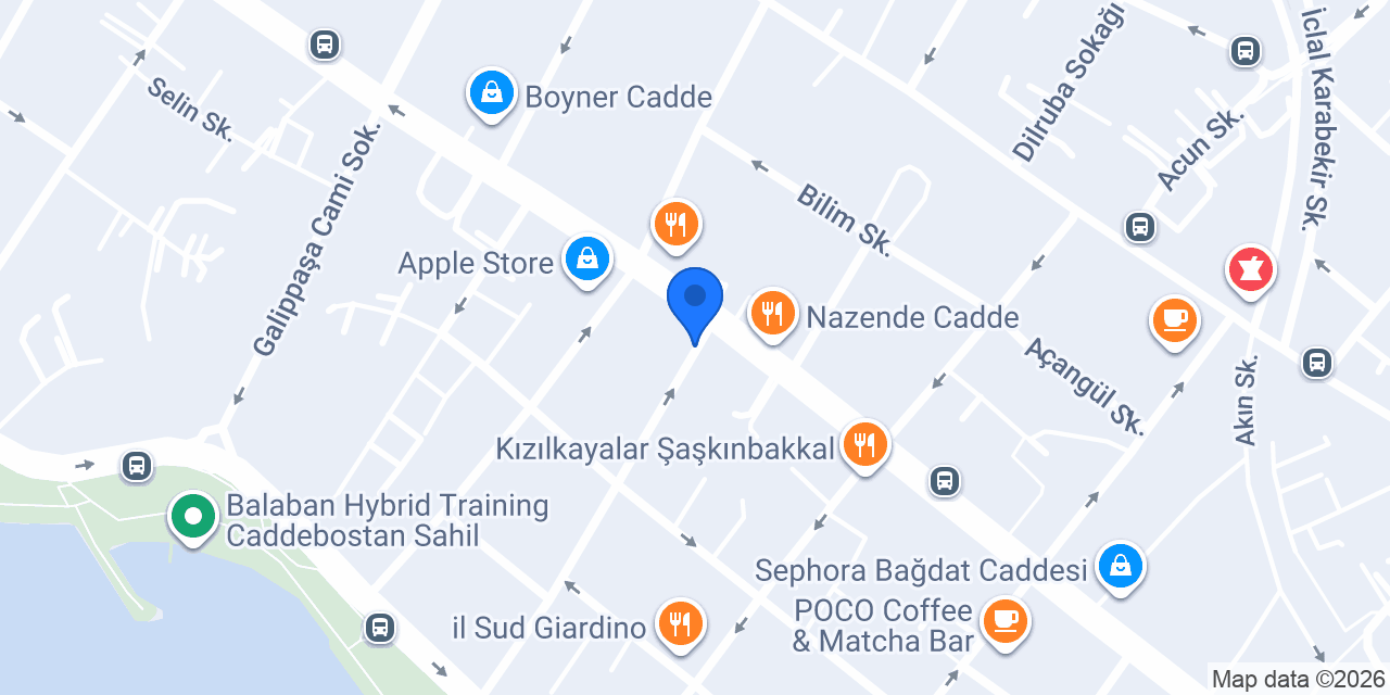 Trend cadde Kuaför konumu