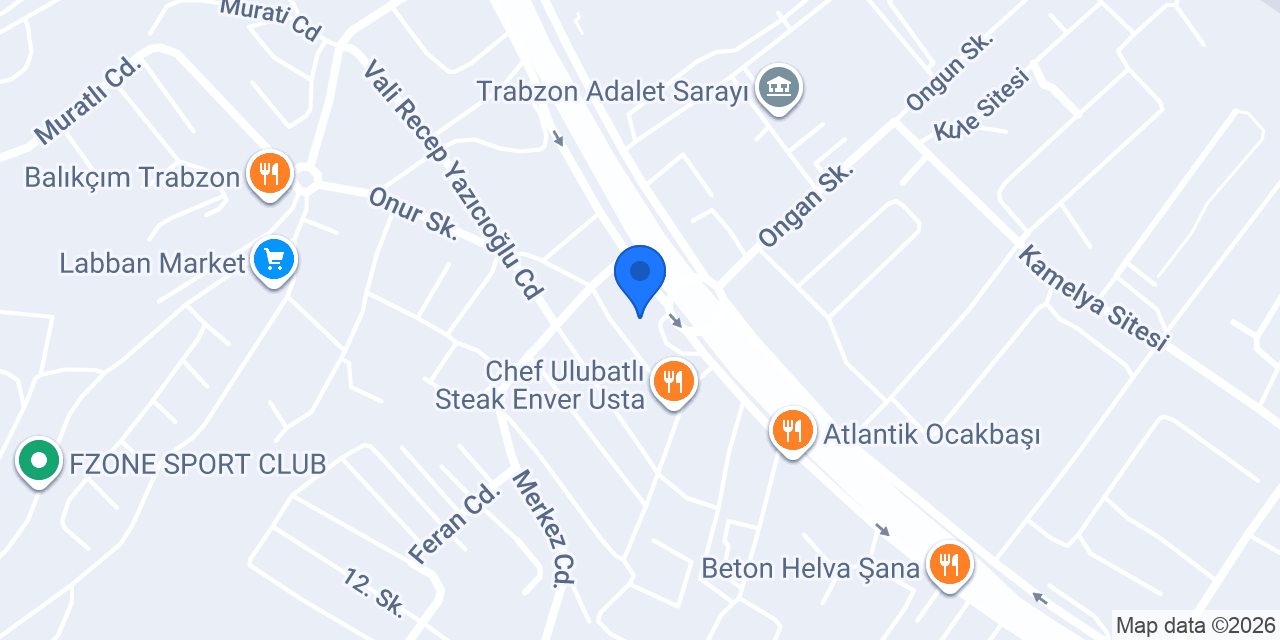 Palet Pastane & Bistro Şana\Kaşüstü konumu