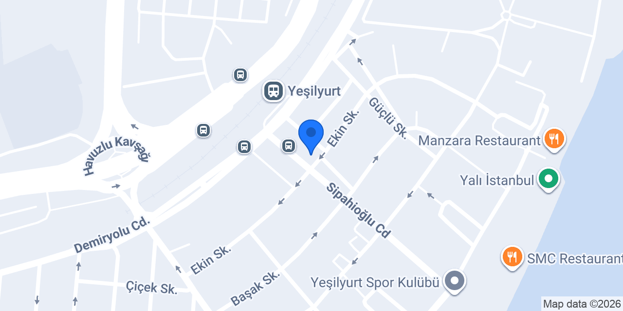 Yapı Kredi - Yeşilyurt Çarşı Şubesi konumu