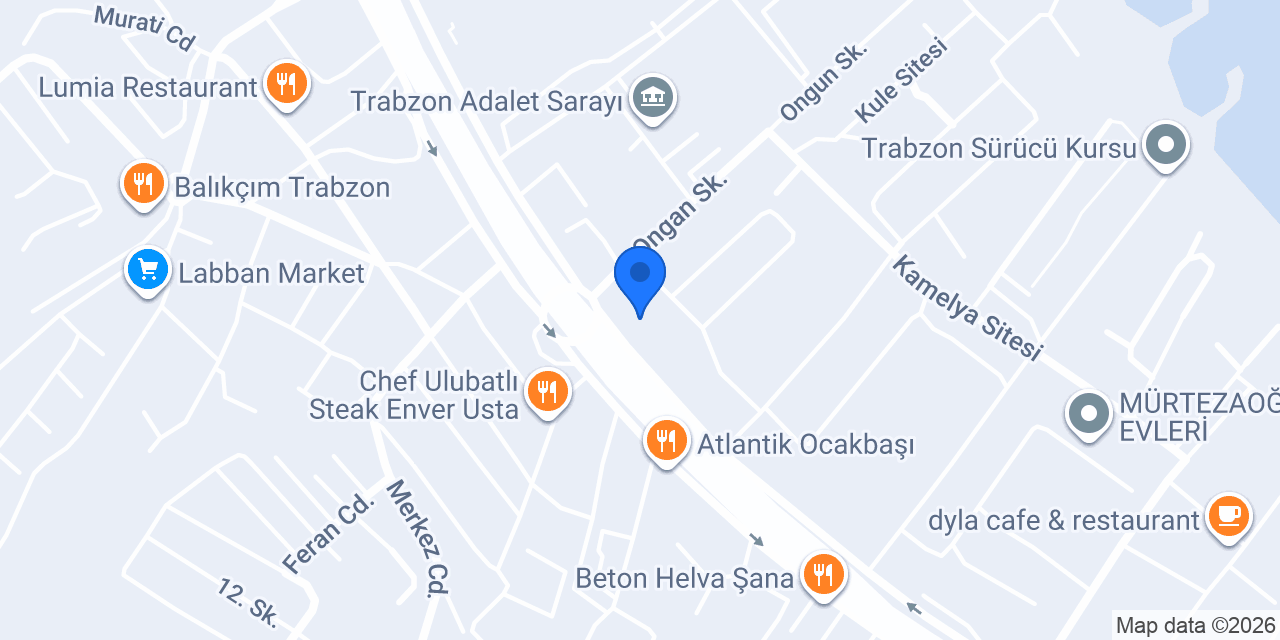 Ertürk Hukuk Bürosu konumu