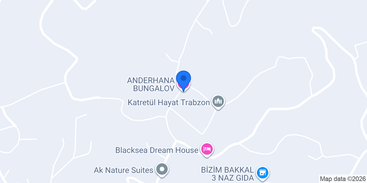 ANDERHANA BUNGALOV konumu